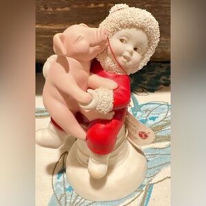 Department 56 Snowbabie “ This Little Piggy”, no box, stored in curio.